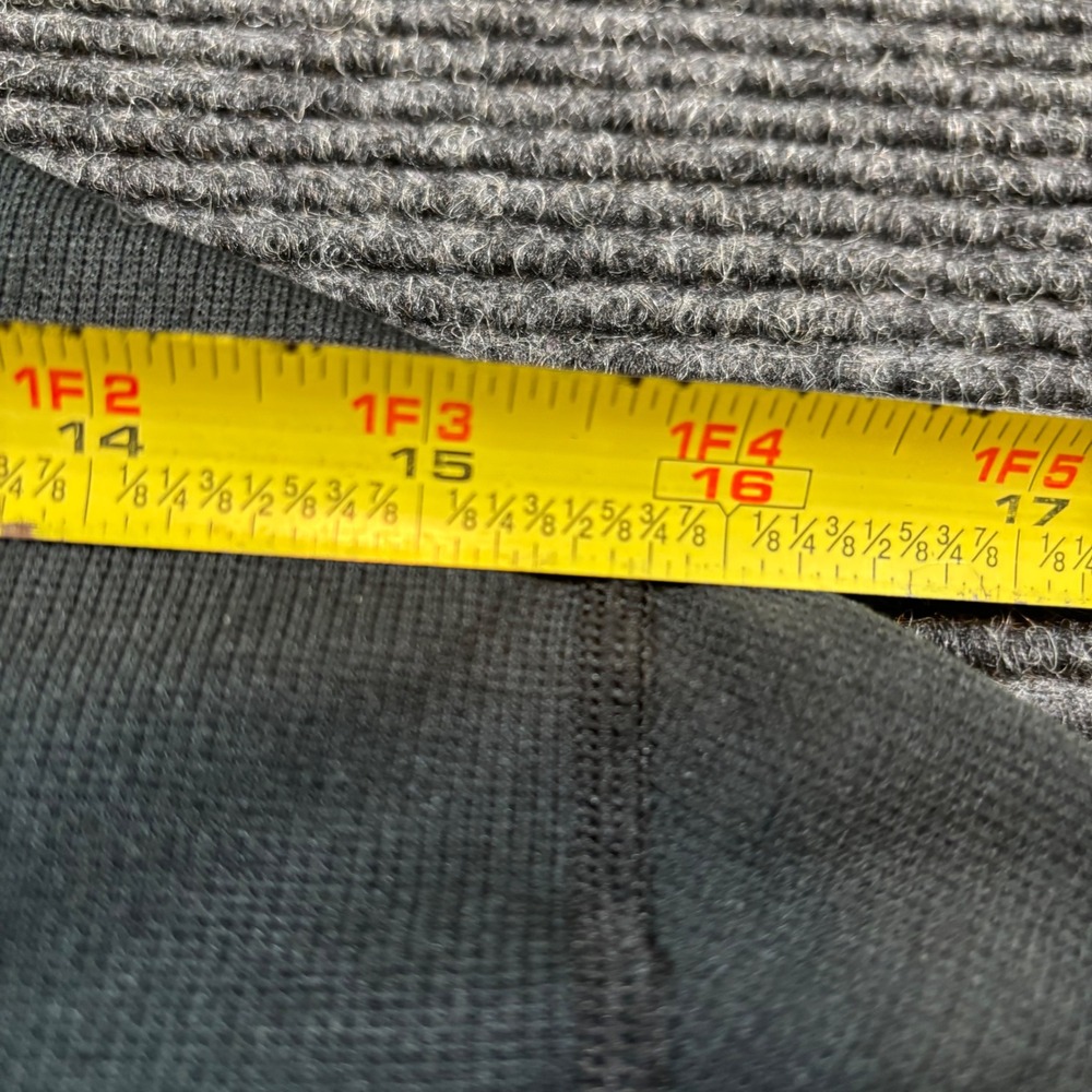 Patagonia Capilene 2 Lightweight Mens Black Quarter Zip Base Layer 44005 L - Picture 7 of 8